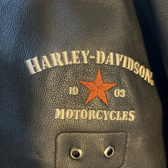 New- Men’s XXL Harley-Davidson leather jacket - Picture 9 of 12